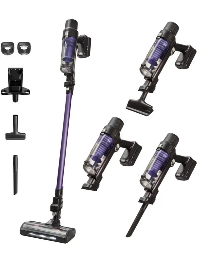 Rowenta X-Pert 7.60 RH6A31 - Steelstofzuiger - Draadloos - Ultralicht - 45 min Gebruikstijd - 140 W - Compact Design - LED verlichting zuigmond zuigmond Zwart