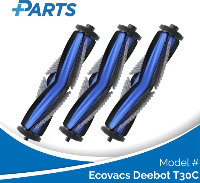 Plus.Parts Ecovacs Deebot T30C Borstels (3 Stuks, Plus.Parts® alternatief voor DMB010027) Overig