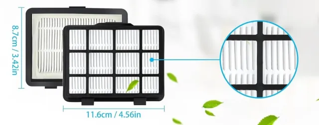 AreoSe HEPA-filter voor BOSCH Serie 2 / 17001740 - 1 stuk