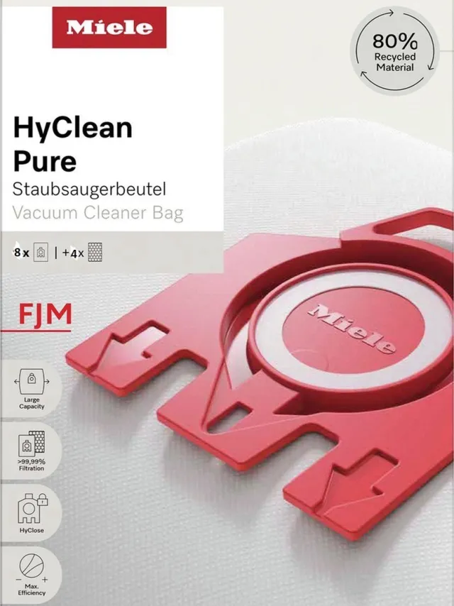 Miele HyClean 3D Efficiency FJM - Stofzuigerzakken - 8 stuks