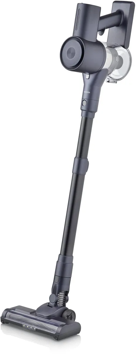 Severin HV 7178 S’Power Steelstofzuiger - Zakloos - Snoerloos - Compact en krachtig - 40 minuten (eco-modus) - LED-verlichting Blauw
