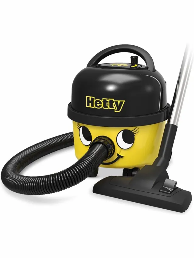 Numatic Hetty Compact HET160-11 - Stofzuiger met zak - Geel - Special Edition
