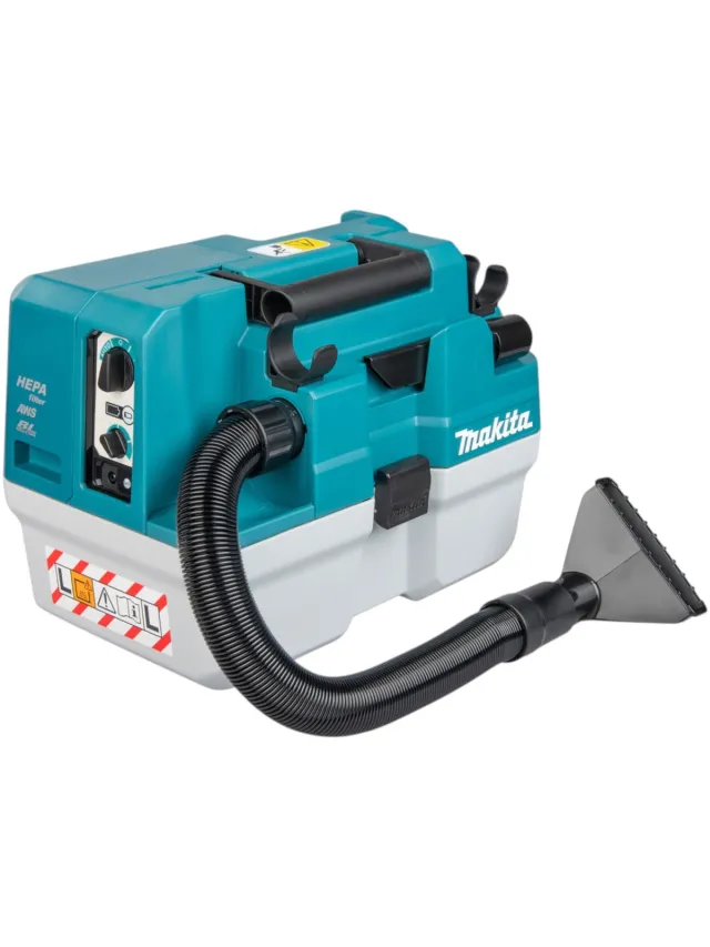 Makita VC013GLZ03 Accu nat- en droogstofzuiger L-klasse XGT 40V Max Basic Body NIET VAN TOEPASSING