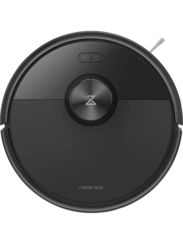 Roborock Robot VC Q7 TF+ Zwart, Dubbel anti-klit systeem, 3 waterdoorstroomstanden, zelfledigend dockingstation