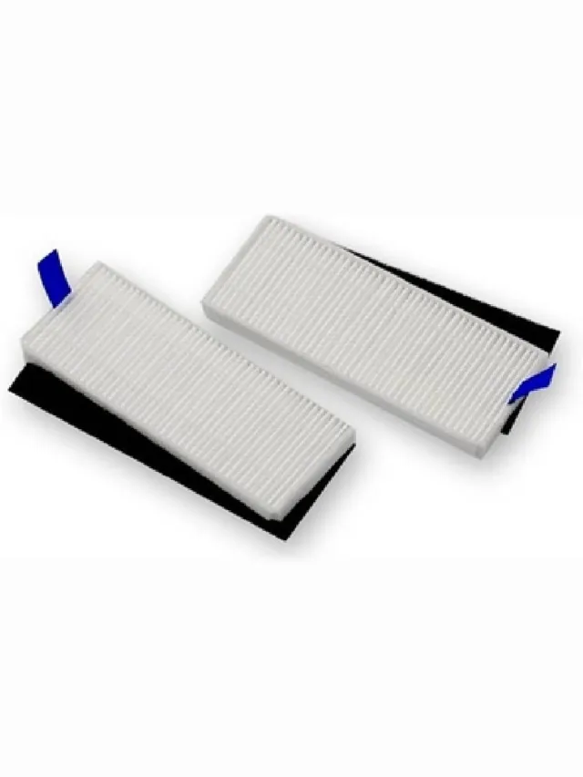 Wclavion Filterset, 2 stuks - Geschikt voor Rowenta Explorer/X-plorer 20, 40, 50 serie, RG7687, RR7687WH stofzuigers