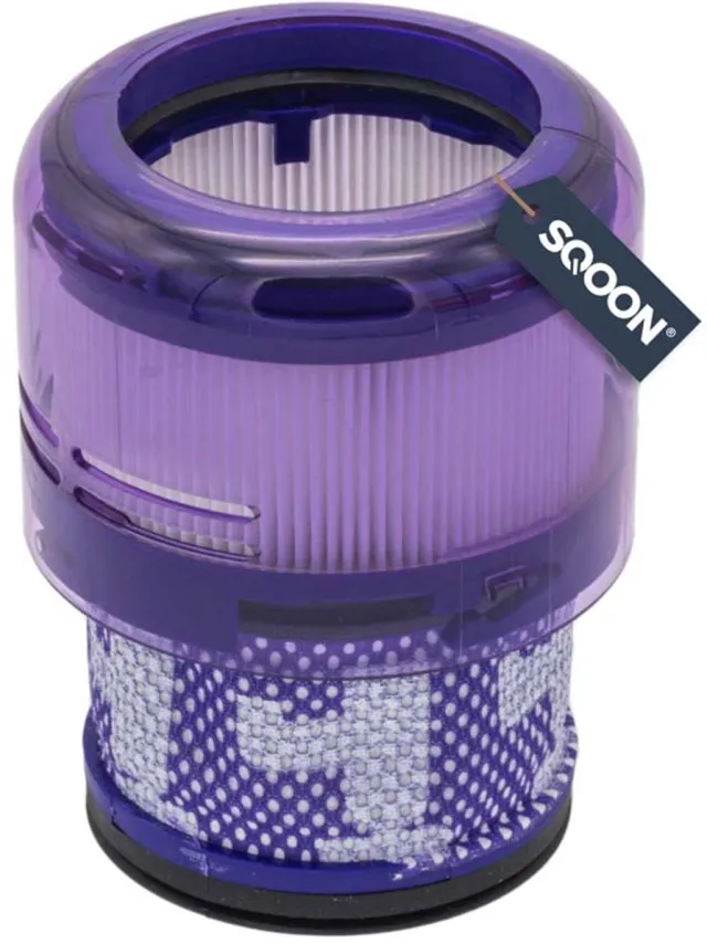 SQOON Filter Geschikt voor Dyson Omni-glide – Vervangt 965241-01 Paars