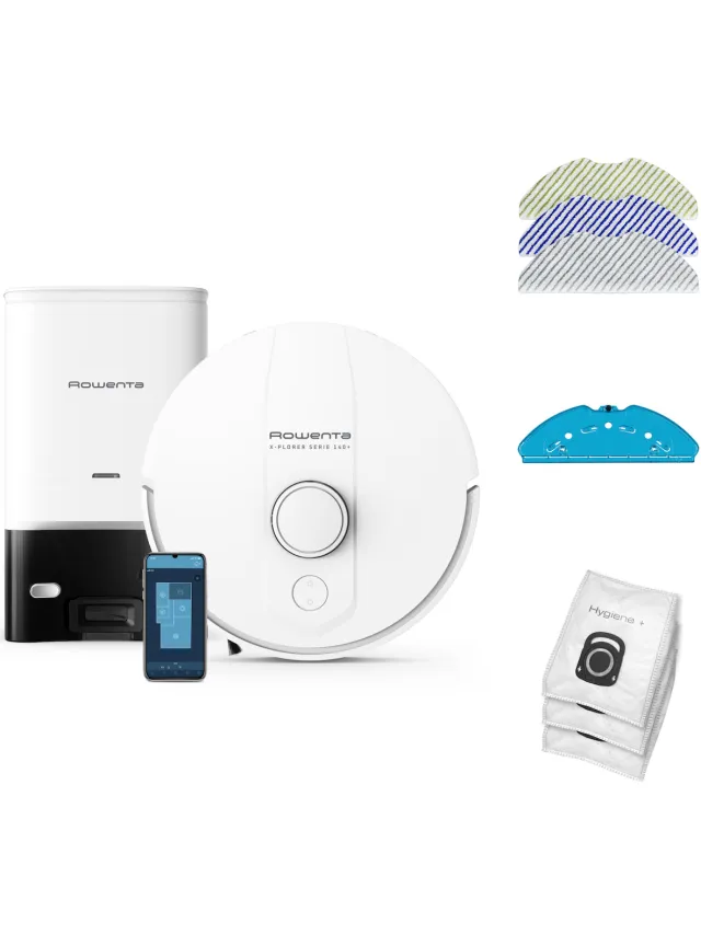 Rowenta RR9197 X-plorer Serie 140 robotstofzuiger wit