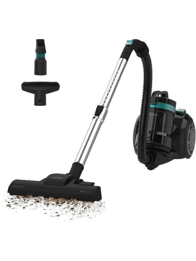 Cecotec Stofzuiger Cecotec Conga Rocksta Cyclonic Plus 800 W Grijs Zwart