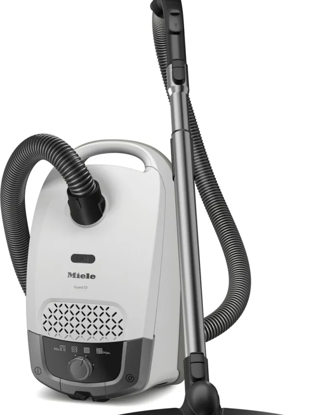 Miele Guard S1 Parquet Flex 3,5 l Cilinderstofzuiger Droog 890 W Stofzak Wit