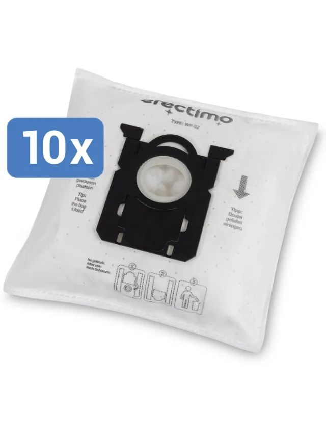 efectimo Stofzuigerzakken Philips 3000 serie van efectimo en stofzuigerzakken Philips Performer - 10 stuks - geschikt voor stofzuigerzakken Philips 5000series, Philips 2000 serie en Philips 8000 serie. Topkwaliteit Philips 3000 serie stofzuigerzakken.