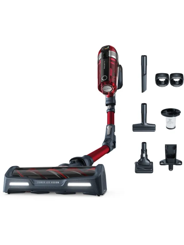 Rowenta X-Force Flex 11.60 RH9829 Steelstofzuiger - 130 AirWatt - 45 min autonomie - 0,9L Zwart