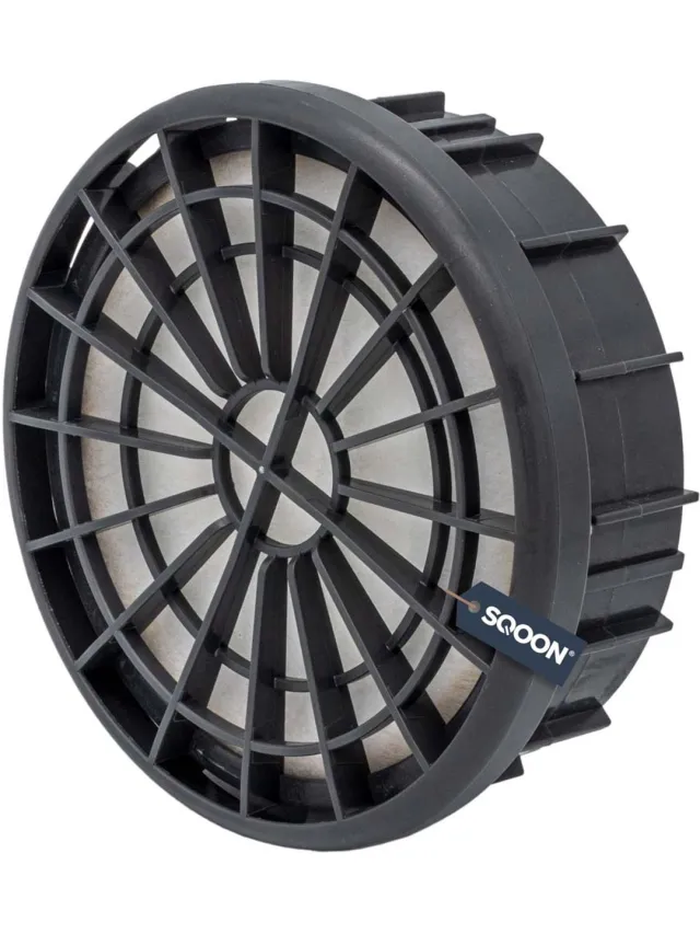 SQOON HEPA-filter Geschikt voor Nilfisk VP300 – Vervangt 107402902 Wit