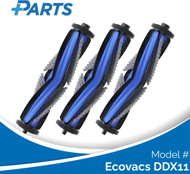 Plus.Parts Ecovacs DDX11 Borstels (3 Stuks, Plus.Parts® alternatief voor DMB010027) Overig