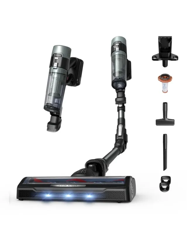 Rowenta X-Force Flex 10.80 RH7A35 - Steelstofzuiger - Ergonomisch - 140 W - 45 min gebruikstijd - LED verlichting zuigmond Zwart