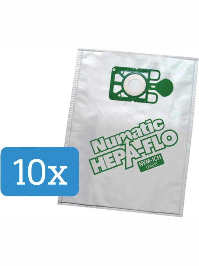 Numatic Hepa-Flo NVM-1CH (10 stuks)