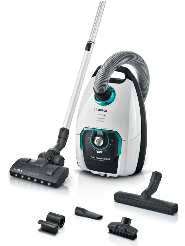 Bosch BGL8HYG0L stofzuiger met zak wit