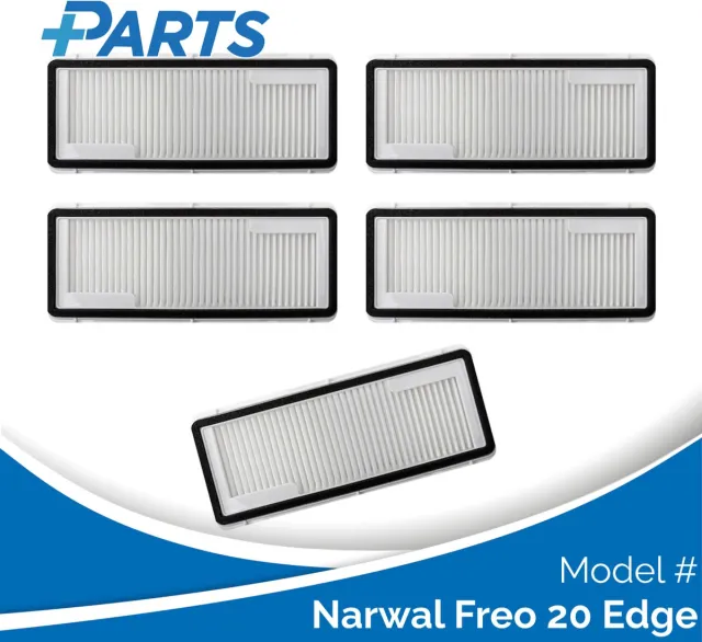 Plus.Parts Narwal Freo 20 Edge Filters (5 Stuks, Plus.Parts® alternatief voor CP-PJ-A00088-00-00) Overig