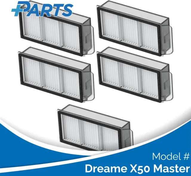 Plus.Parts Dreame X50 Master Filters (5 Stuks, Plus.Parts® alternatief voor RHF21) Overig