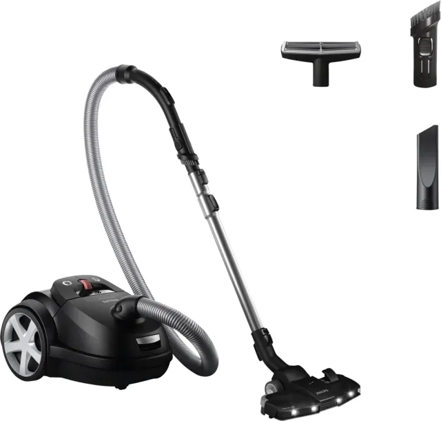 Philips XD8122/10 stofzuiger zwart Deep Black