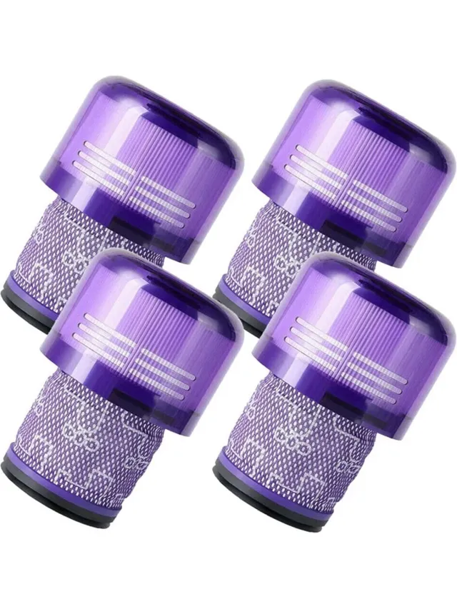 Thredo 4x Thredo Filter geschikt voor Dyson V11 / V15 Stofzuigers - 970013-02 (4 Stuks)