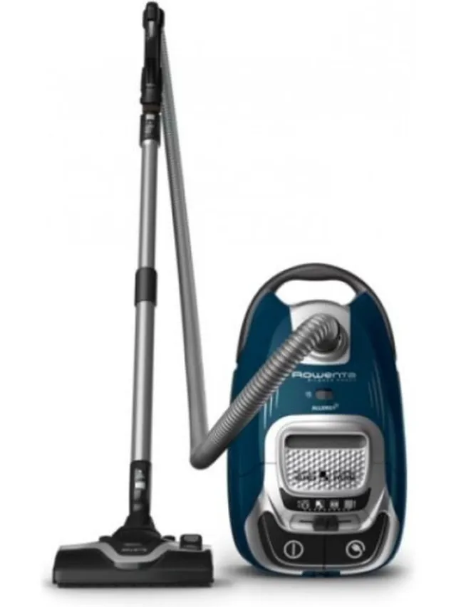 Rowenta Stofzuiger ROWENTA RO7471EA met zak Silence Force Blauw