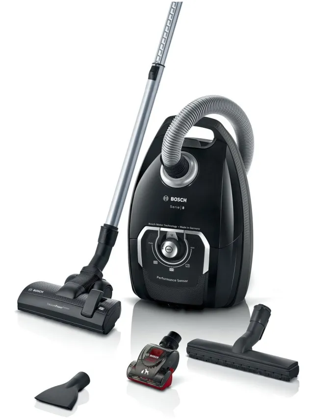 Bosch BGL8BA3S stofzuiger zwart