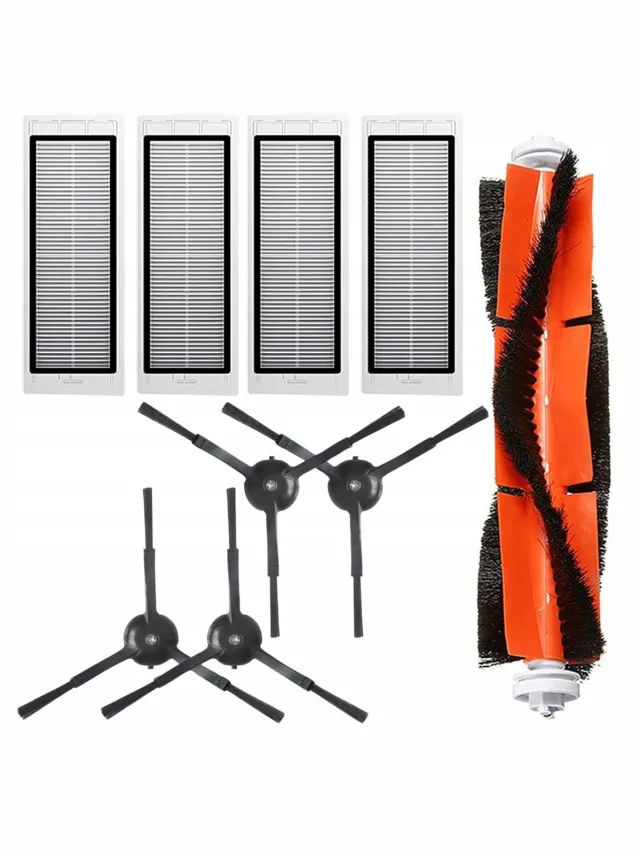 AreoSe Onderhoudsset met filters en borstels voor RoboRock S6 /S50/S5 MAX SDJQR01RR SDJQR02RR