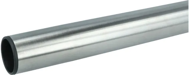 VHBW stofzuigerbuis, compatibel met Miele S338 I, S336 I-2, S342 I-2, S342 I, S338I, S344I stofzuigers – 35 mm aansluiting, 60 - 100 cm, zwart-zilver