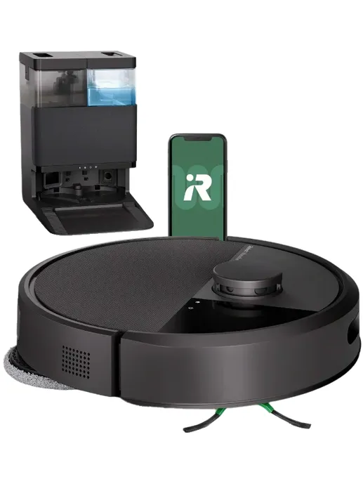 Irobot Robotstofzuiger 2in1 Combo 405 Wash Black Zwart