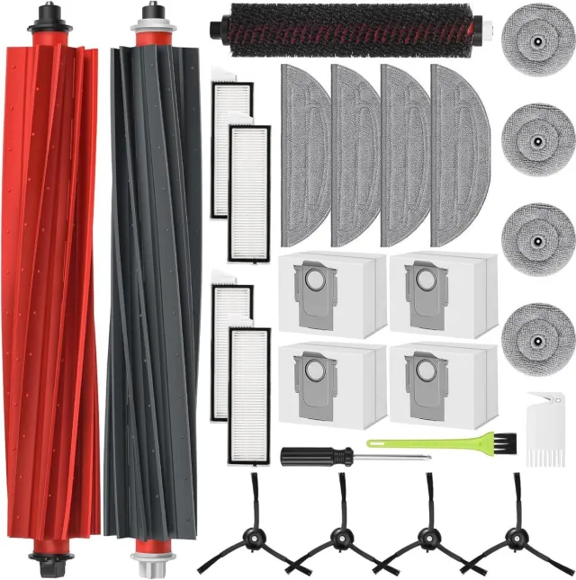 Inf Accessoirekit voor Premium Roborock S8 MaxV/Max Ultra Multicolor