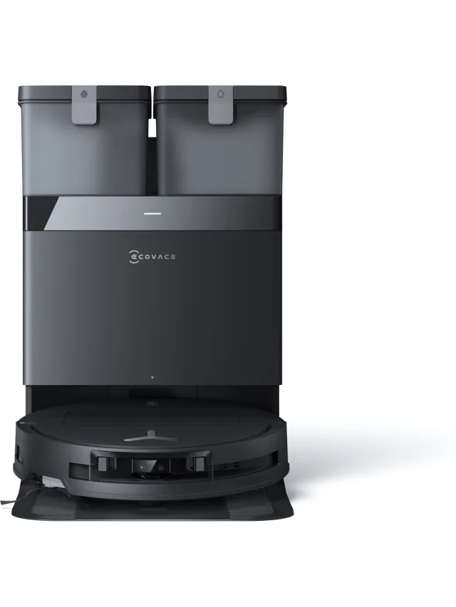 Ecovacs Deebot T50 Pro Omni Gen 2 - Robotstofzuiger - Dweilfunctie - Leegstation - 0,26L Stofzak - Zwart