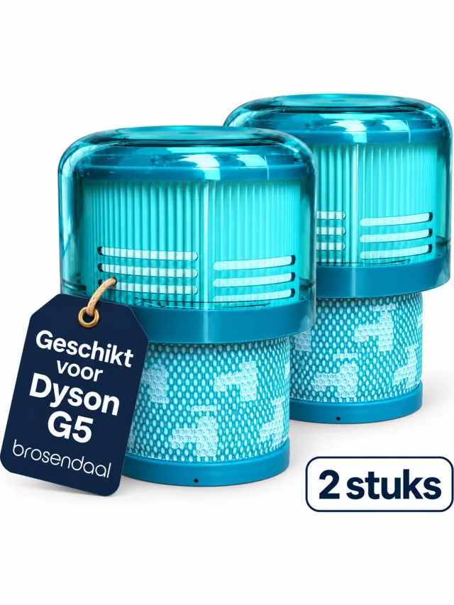 Brosendaal Filter geschikt voor Dyson Gen5 - G5 Dyson filter - SV23 - Wasbaar en Herbruikbaar - 2 stuks