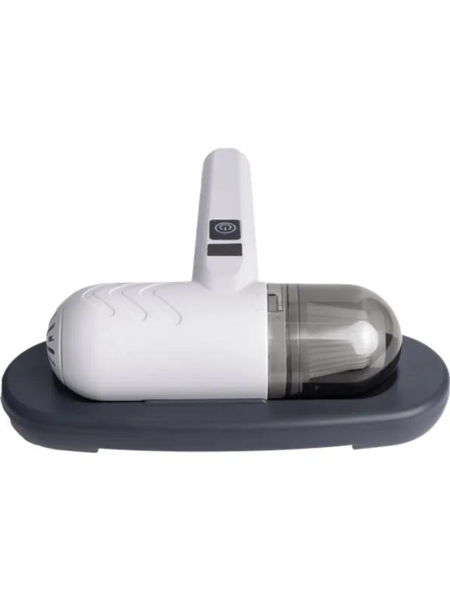 Nexxt Mijtenstofzuiger – Voor Matrassen & Kussens – UV Licht & EPA Filter – Compact & Draadloos Wit