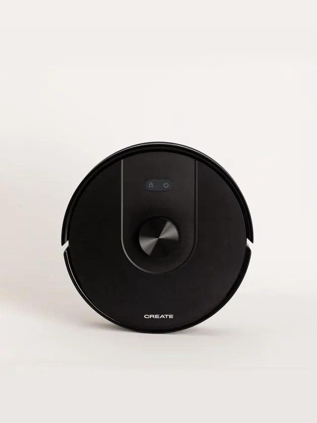 Create Slimme robotstofzuiger 8000 Pa met dweilfunctie en optioneel automatisch leegstation - Zonder zelfreinigende basis - NETBOT LS80 Zwart - Zonder zelfreinigende basis