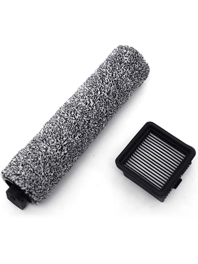 Ezviz RH1 Rolling Brush & HEPA Kit CS-RA-KIT03 met Vervangende Rolborstel en HEPA-filter voor RH1 Nat- en Droogstofzuiger Zwart