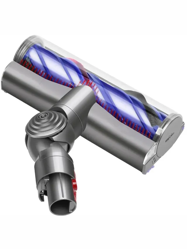 AllSpares Gemotoriseerde Zuigmond voor Steelstofzuigers geschikt voor Dyson V7 / V8 / V10 / V11 (225x70mm) Blauw