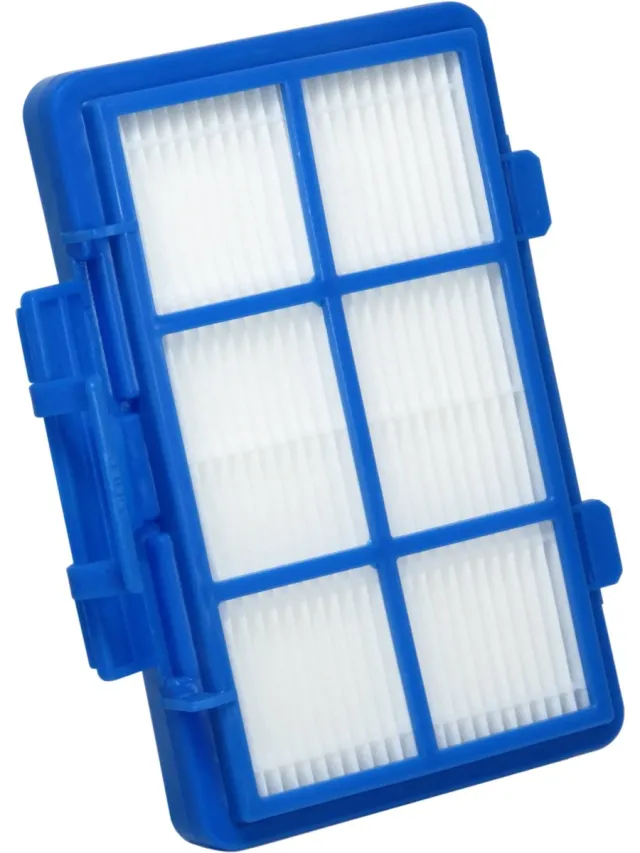 Dparts HEPA filter geschikt voor Philips - voor PowerGo Power Go series - stofzuiger hepafilter - stofzuigerfilter nr. CP0538/01 - EPA10 - 432200494491 Blauw