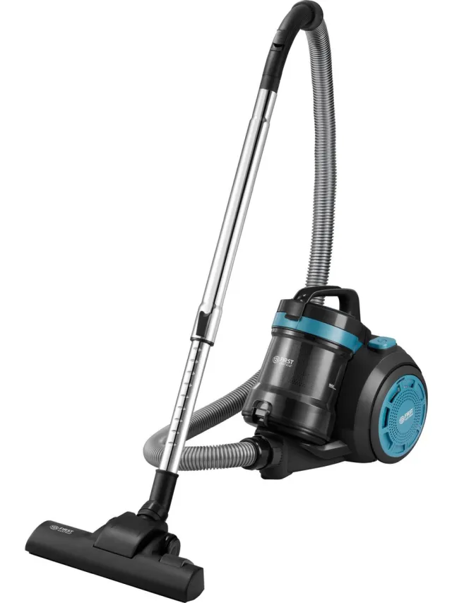 TZS FIRST AUSTRIA Stofzuiger - Zakloze Stofzuiger - 800W - Vacuum Cleaner Zakloos - Sterke Zuigkracht - Blauw