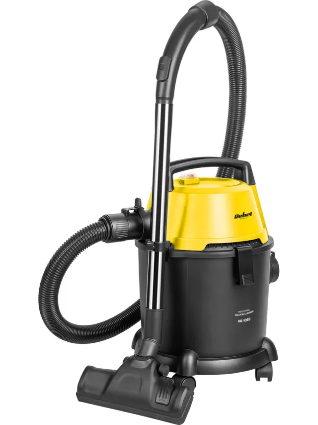 Rebel Electro Rebel RB1065 - WET&DRY industrial vacuum cleaner geel