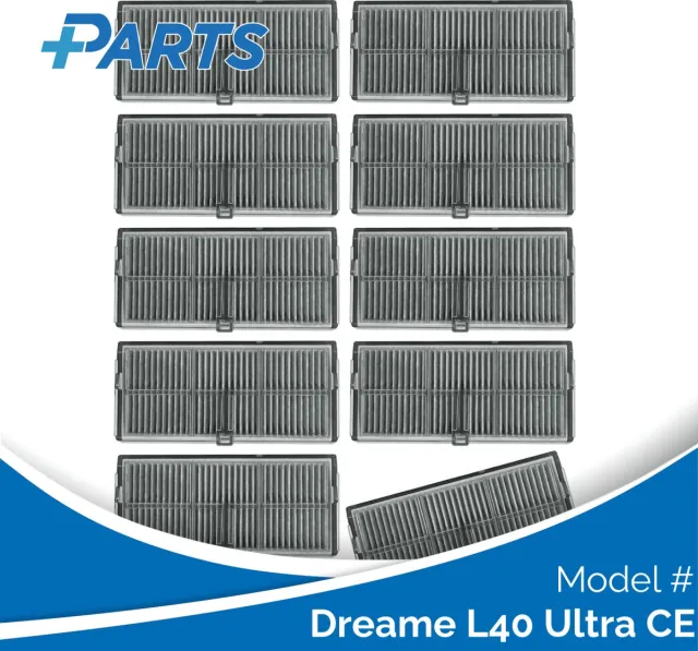 Plus.Parts Dreame L40 Ultra CE Filters (10 Stuks, Plus.Parts® alternatief voor RHF14) Overig