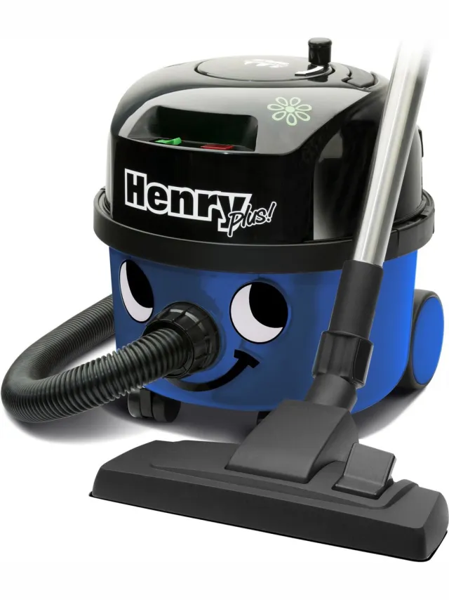 Numatic Henry Plus Hrp206 - Stofzuiger met zak donker blauw