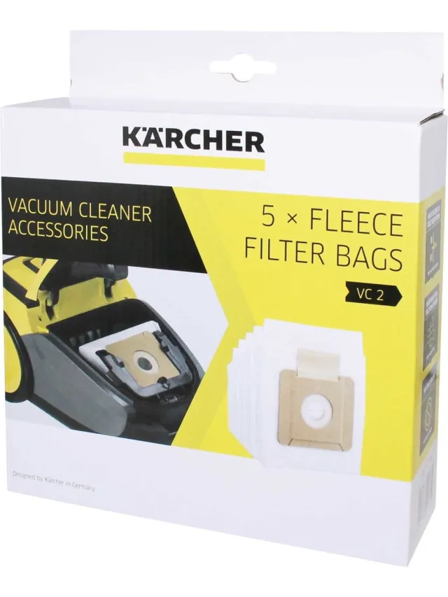Kärcher vliesfilterzak set VC 2 - Stofzuigerfilter