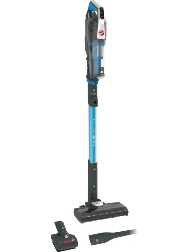 Hoover HF522STP - Steelstofzuiger Extra Pet Care - 0,45L Blauw