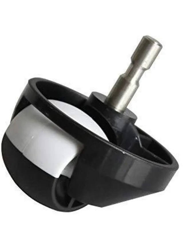 BukkitBow Voorwiel Geschikt voor iRobot Roomba - Vervangingswiel voor 500–900, i7, E5 & E6 Series - Antislip & Duurzaam - Zonder Gereedschap te Monteren (83401 accessoire) Zwart