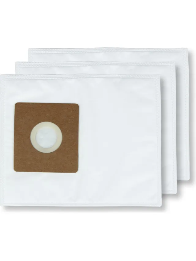 Deuba® Deuba Stofzuigerzakken - 3 Stuks Microfilter 5 Laags - Universeel