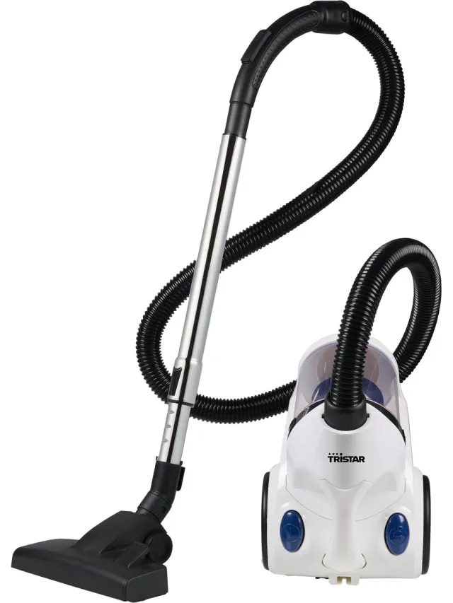 Tristar Stofzuiger zonder zak - SZ-4116 - 2L stofreservoir - Actieradius 6 m - Incl. 2 opzetstukken - Wit