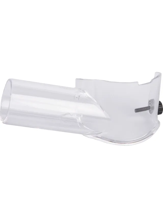 Makita Stofafzuigadapter kantenfrees - 195559-1 Transparant