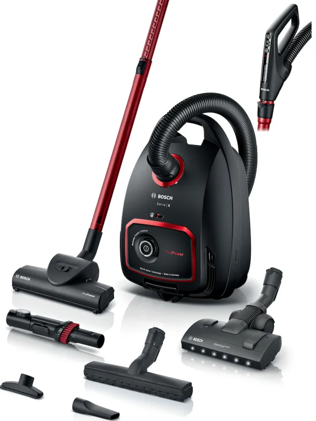 Bosch BGL6POW0L stofzuiger zwart
