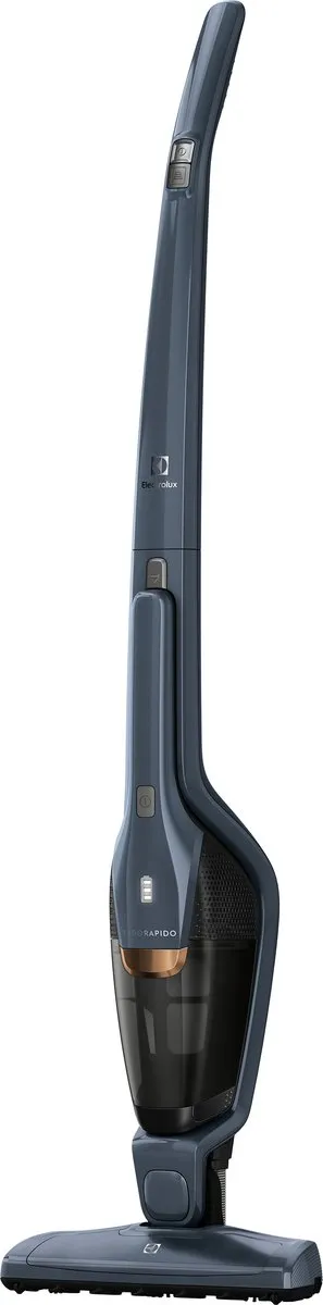 Electrolux EERC75DB 2-in-1-steelstofzuiger Batterij Droog Cyclonisch Zakloos 0,42 l Blauw 1,5 Ah