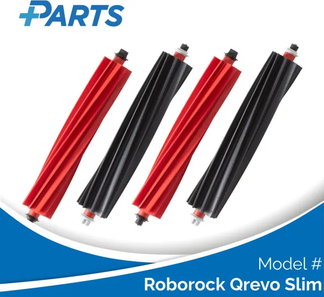 Plus.Parts Roborock Qrevo Slim Borstels (4 Stuks, Plus.Parts® alternatief voor 8.02.0322) Overig